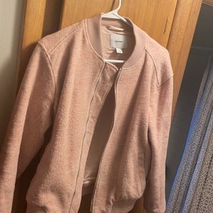 Old navy blush pink bomber jacket women’s